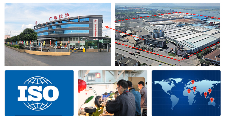 Fábrica de perfiles de aluminio Jia Hua