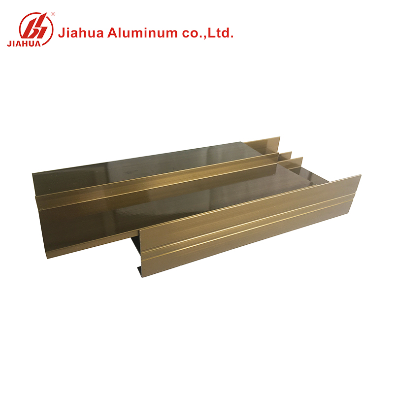 Perfiles de aluminio de espesor de 1,0 mm de Jia Hua que deslizan el precio de las ventanas para Sud&aacute;frica