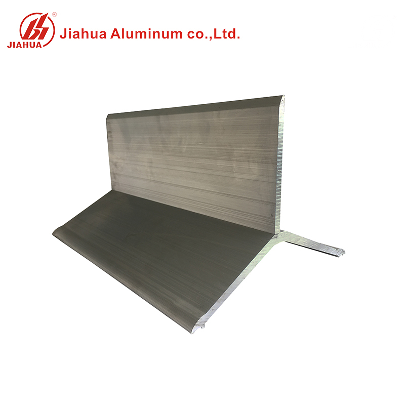 Acabado de fresado Perfiles de extrusión de aluminio industrial de triángulo de espesor de 10 mm para equipos industriales