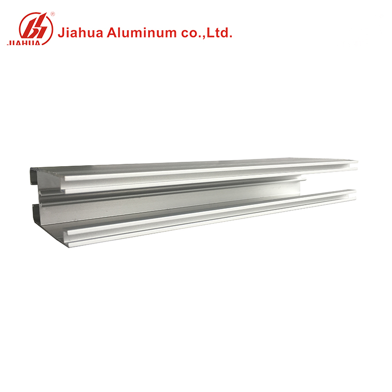 6063 anodizado de 1,0 mm Ventana de extrusión de aluminio de plata del perfil para ventanas y puertas