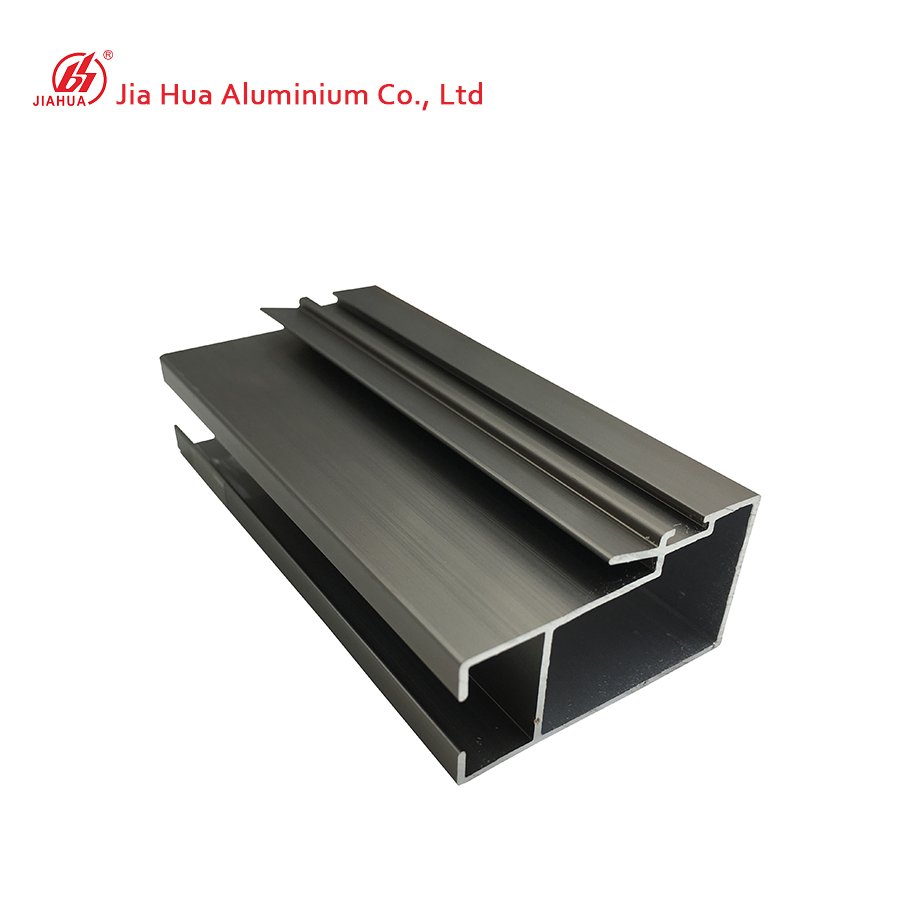 Perfiles de aluminio extrusionado anodizado color personalizado a precios por kg.