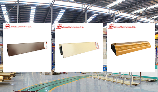 6063 Perfiles de extrusi&oacute;n de aluminio con recubrimiento en polvo