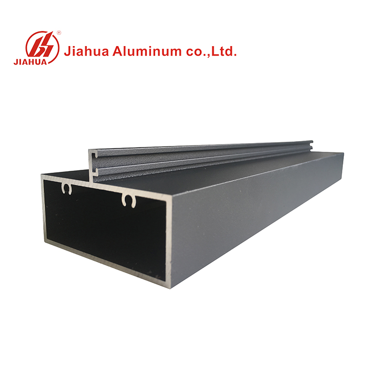 Perfiles cuadrados de aluminio extruido de la serie JH 70 para marcos de puertas y ventanas abatibles Foshan