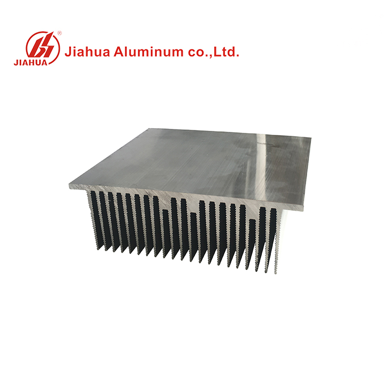 Gran aluminio 6061 T6 precio del disipador de calor extruido por kg para el sistema de refrigeración industrial