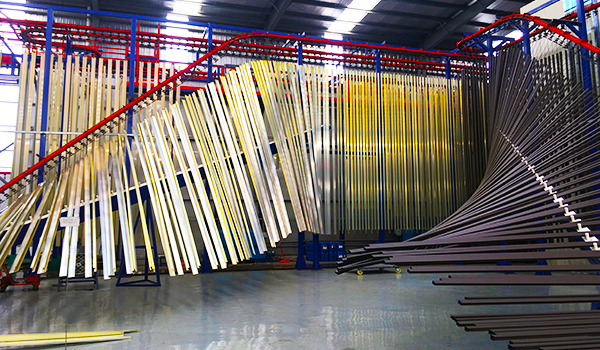 El procesamiento de recubrimiento en polvo