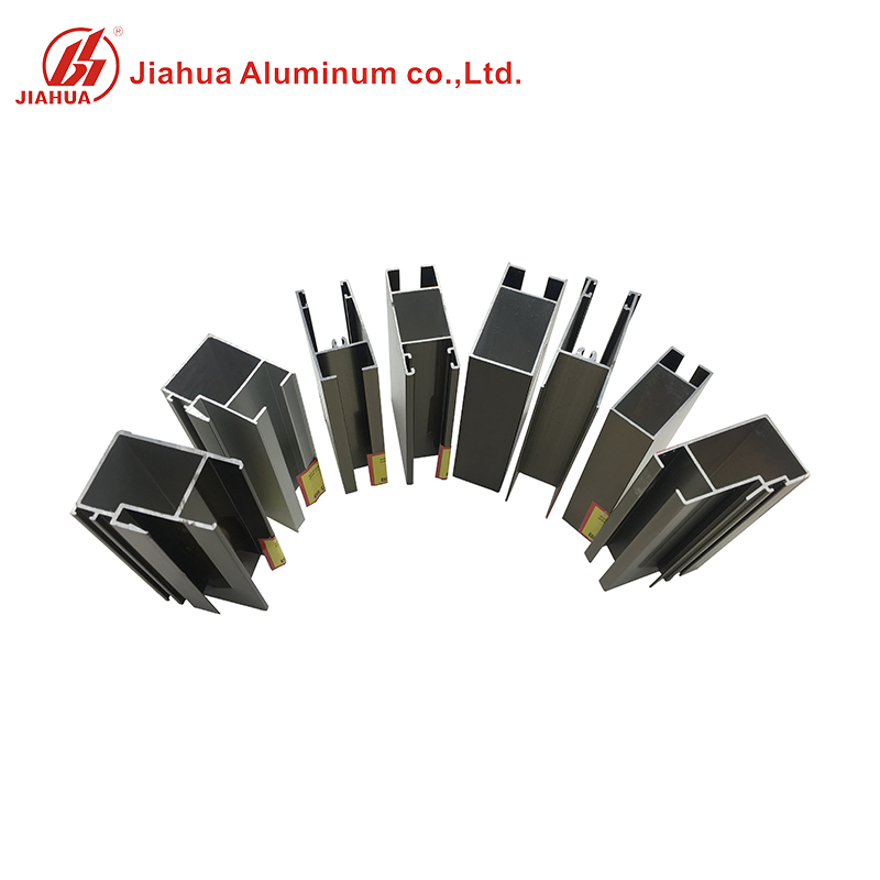 Perfiles de aluminio extrusionado anodizado color personalizado a precios por kg.