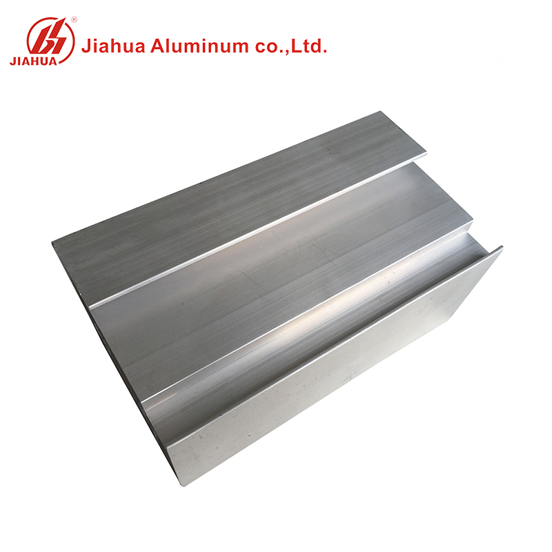 Perfiles industriales de aluminio estructural con acabado de fresado duradero preciso para tienda