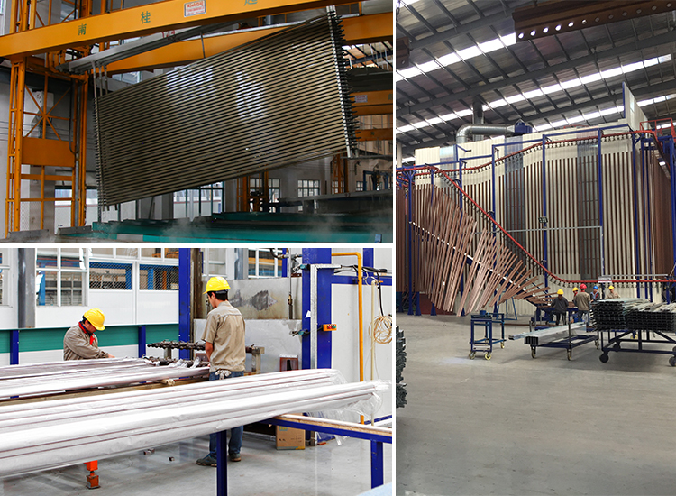 Perfiles de extrusi&oacute;n de aluminio acabado superficial