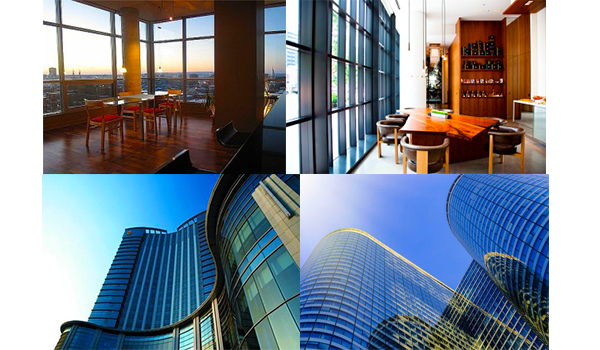 Muro cortina de aluminio