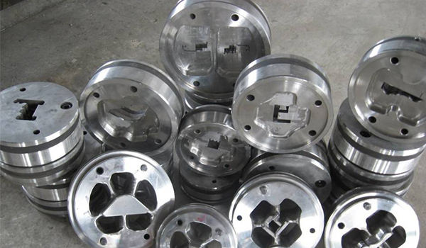 Molde para perfiles de extrusi&oacute;n de aluminio.