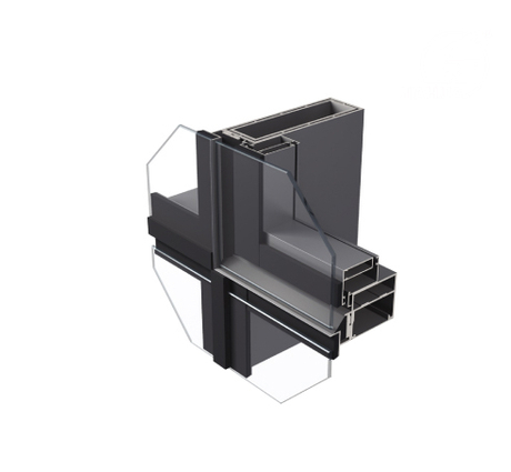 JH150 invisible muro cortina de la fachada exterior