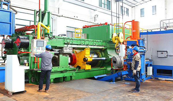 La investigación de la temperatura de salida de extrusión