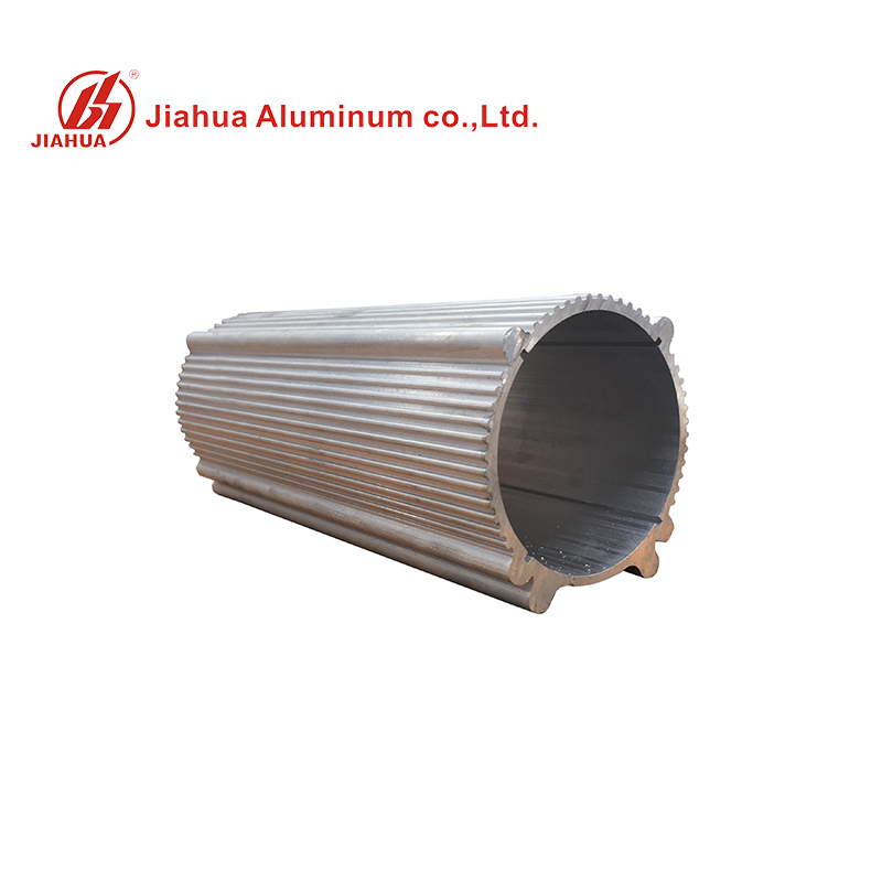 Perfiles de radiador de disipador de calor hueco de aluminio anodizado de plata duradera OEM