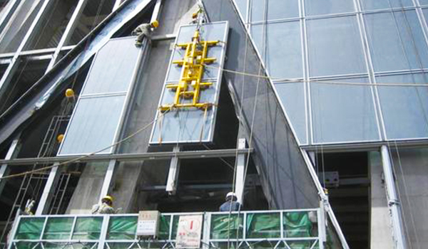 Perfiles de aluminio para muro cortina unitario