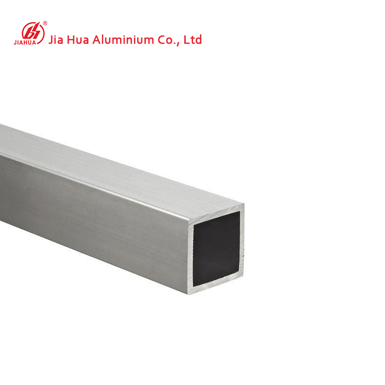 Precio por kilogramo de perfiles de barra de tubería cuadrada de marco de aluminio de tamaño OEM