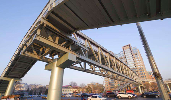 Puente de aluminio