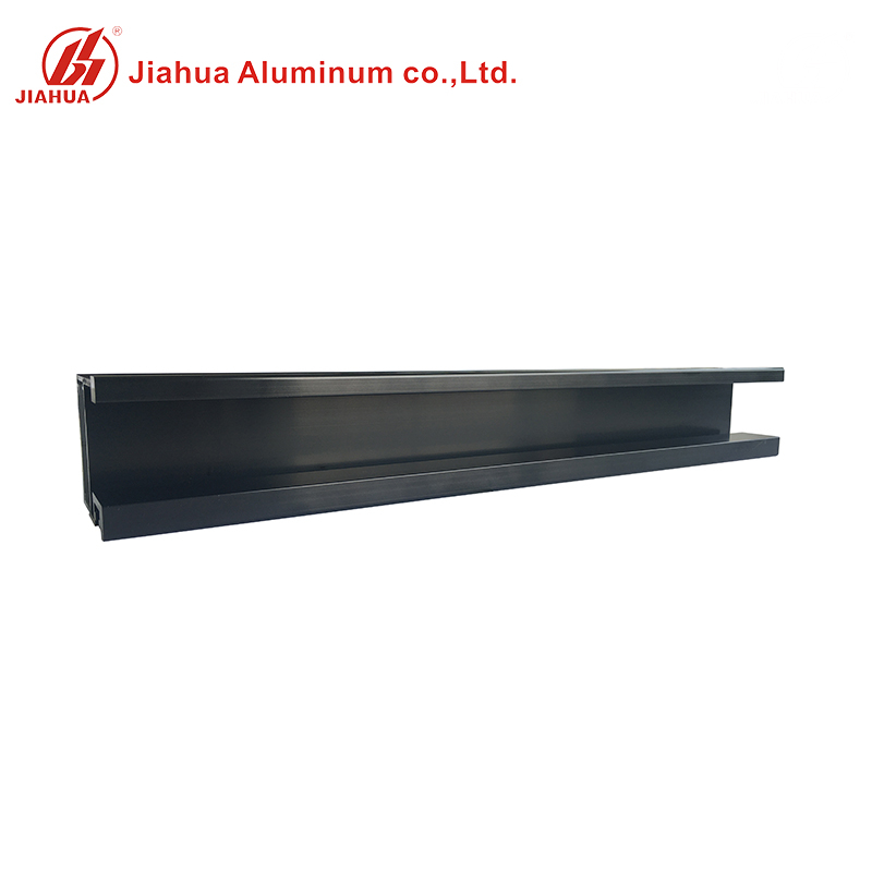 Extrusoras Jia Hua Perfiles de aluminio anodizado de color negro Extrusiones cerca de mí