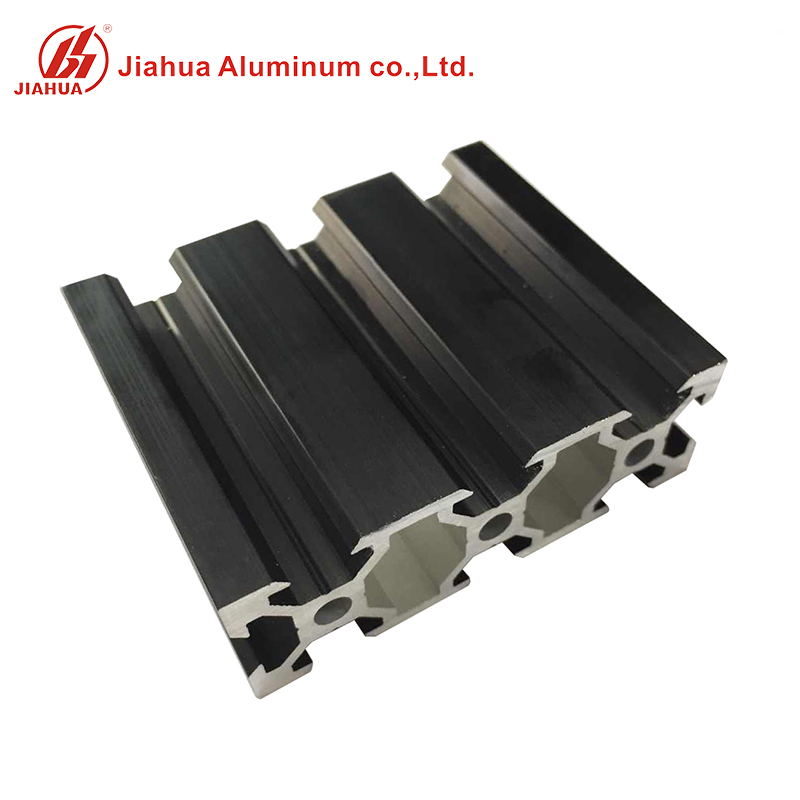 Perfiles de extrusi&oacute;n de aluminio anodizado con ranura en V para estructura de marco CNC