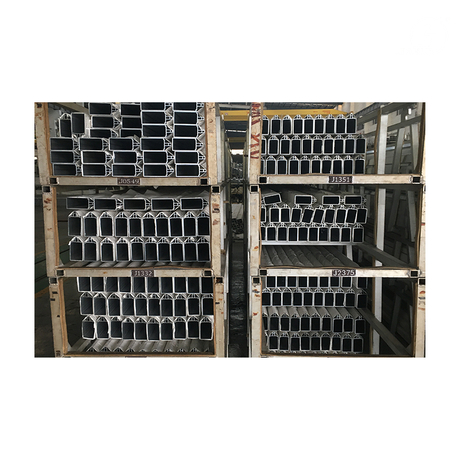 Perfiles de sección de aluminio de muro cortina de vidrio unificado de sistema visible para fachada