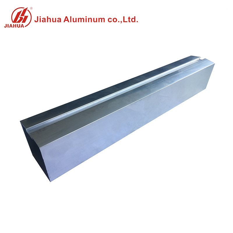 Perfiles de marco de puerta de aluminio Jia Hua para puerta de vidrio de resorte de piso